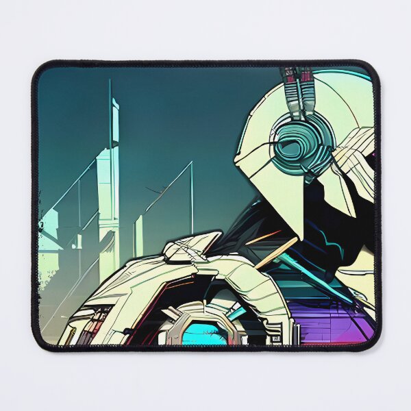 Item preview, Egyptian Scarab Beetle Cyberpunk Sticker Design: Futuristic Twist on Ancient Mythology designed and sold by Mytho Merch.