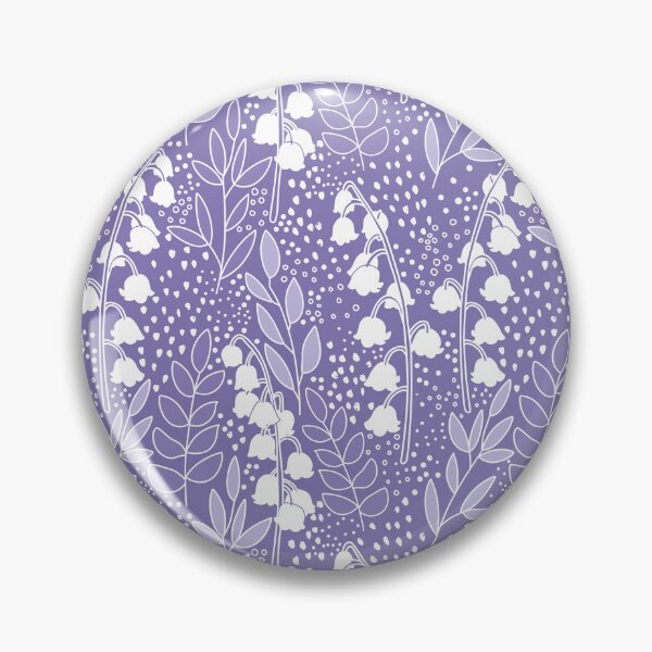 Item preview, Lily of The Valley Pattern - Light Purple designed and sold by monitdesign.