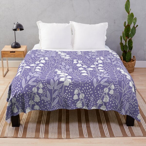 Item preview, Lily of The Valley Pattern - Light Purple designed and sold by monitdesign.
