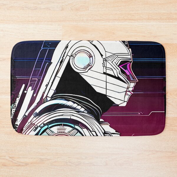 Item preview, Egyptian Scarab Beetle Cyberpunk Sticker Design: Futuristic Twist on Ancient Mythology designed and sold by Mytho Merch.