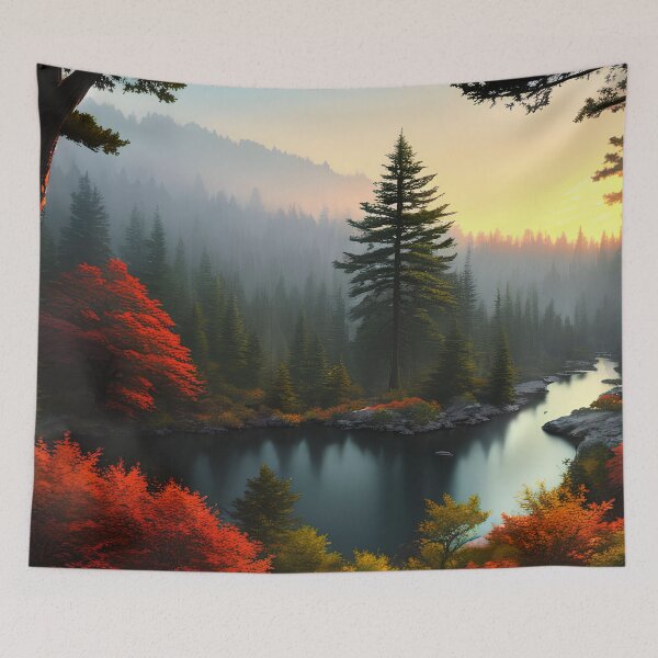 Item preview, The Depths of the Red Pine Forest: A Ground View designed and sold by D3monic.