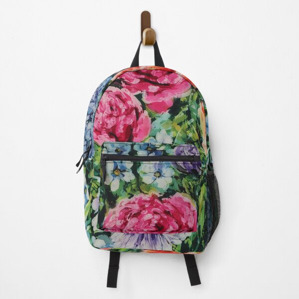 Item preview, Impressionistic Batik Floral designed and sold by Leslie Rogers Todder.