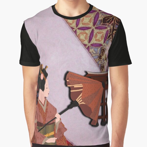 Item preview, A geisha with her umbrella designed and sold by DigitalCleo.