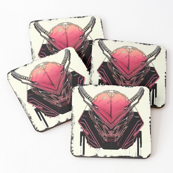 Item preview, Egyptian Scarab Beetle Cyberpunk Sticker Design: Futuristic Twist on Ancient Mythology designed and sold by Mytho Merch.
