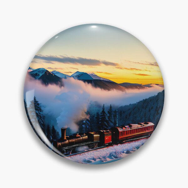 Item preview, Polar Express in the Mountains: A Winter Wonderland Journey designed and sold by D3monic.