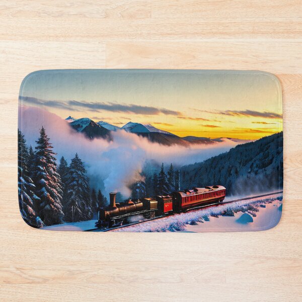 Artikelvorschau, Polar Express in the Mountains: A Winter Wonderland Journey entworfen und verkauft von D3monic.