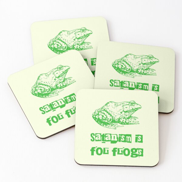 Item preview, Satanism is for frogs – Funny religion designed and sold by Rigipedia.