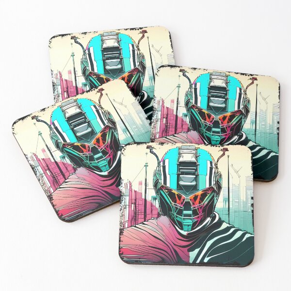 Item preview, Egyptian Scarab Beetle Cyberpunk Sticker Design: Futuristic Twist on Ancient Mythology designed and sold by Mytho Merch.