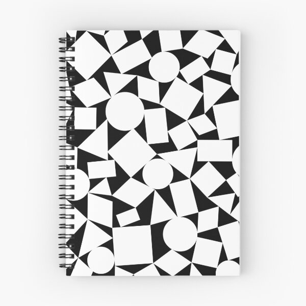 Item preview, Monochrome Geometric Shapes Pattern designed and sold by OneThreeSix.