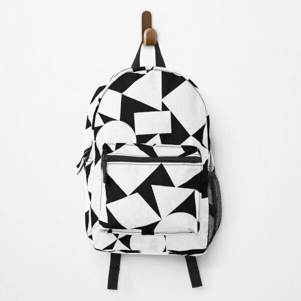 Item preview, Monochrome Geometric Shapes Pattern designed and sold by OneThreeSix.