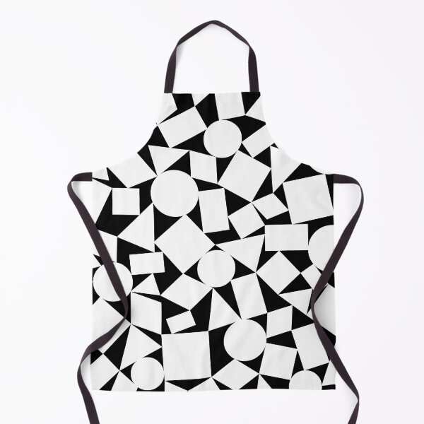 Item preview, Monochrome Geometric Shapes Pattern designed and sold by OneThreeSix.