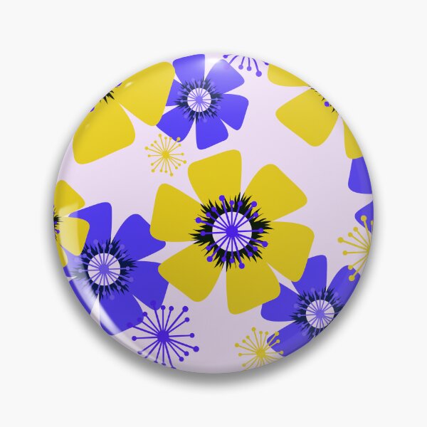 Item preview, 70s Floral Pattern - Canary designed and sold by Andrea Turner.