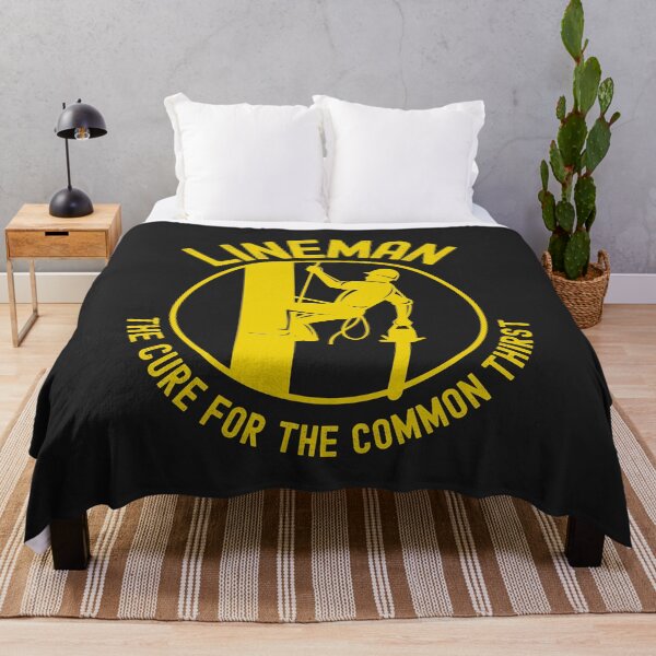 Item preview, Lineman the cure for the common thisrt ,funny quote designed and sold by erozzz.