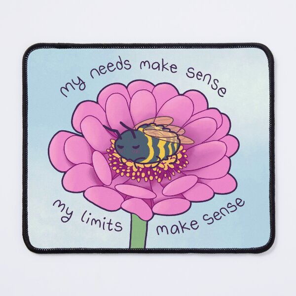 Item preview, "My Needs Make Sense" Zinnia Honeybee designed and sold by thelatestkate.