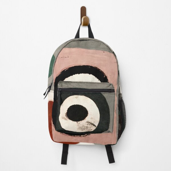 Item preview, Boho painting inspired by Adolph Gottlieb eye and circles designed and sold by Obibobishop.