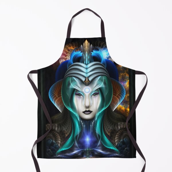 Artikelvorschau, Porträt von Cyiria-Fraktal-Fantasie-Kunst-Zusammensetzung durch Xzendor7 entworfen und verkauft von Xzendor7 Digital Art Creations.