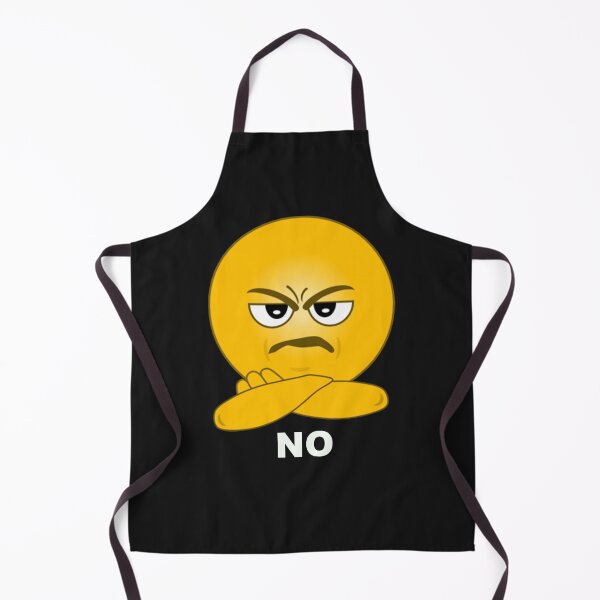 Item preview, Emoji - No...just no.  (White lettering for dark colored items) designed and sold by HippieGran.