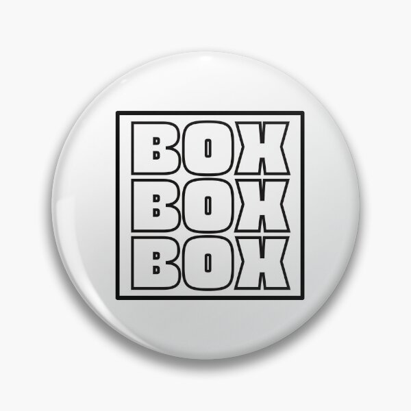 Item preview, BOX BOX BOX - Black Logo designed and sold by danidoodlez.