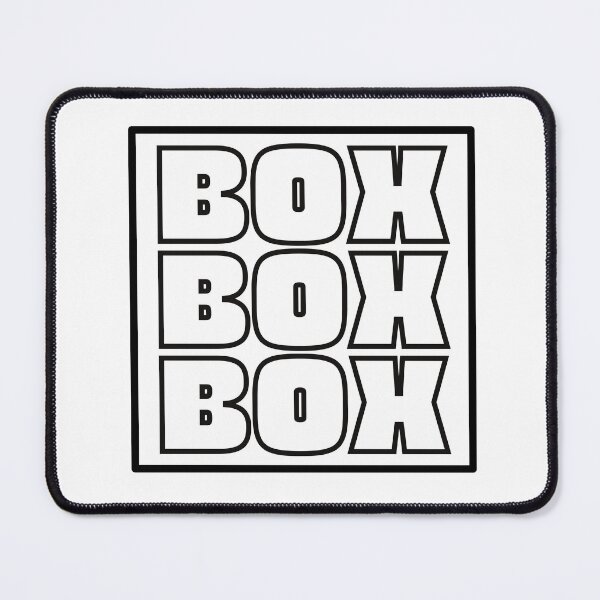 Item preview, BOX BOX BOX - Black Logo designed and sold by danidoodlez.
