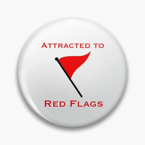 Item preview, Attracted to red flags designed and sold by Aloha Midori.