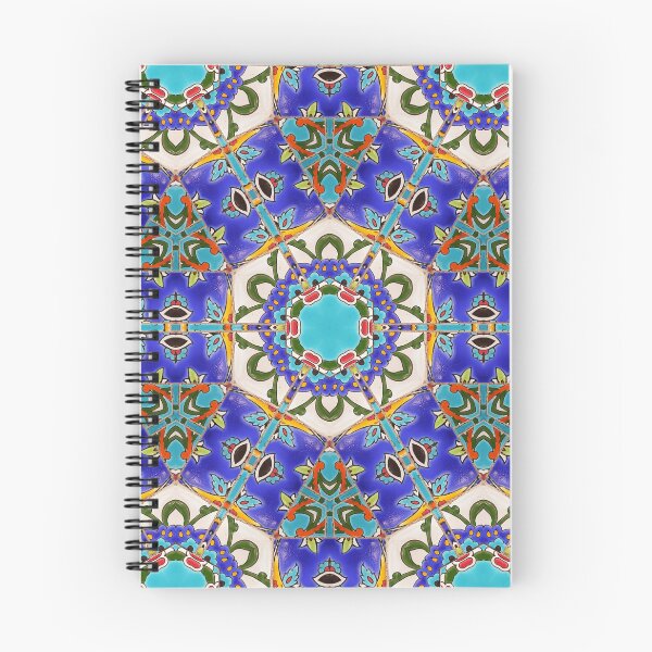 Item preview, Blue Floral Tile  designed and sold by MothFluffStore.