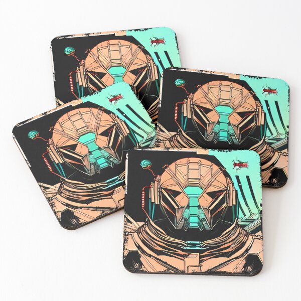 Item preview, Egyptian Scarab Beetle Cyberpunk Sticker Design: Futuristic Twist on Ancient Mythology designed and sold by Mytho Merch.