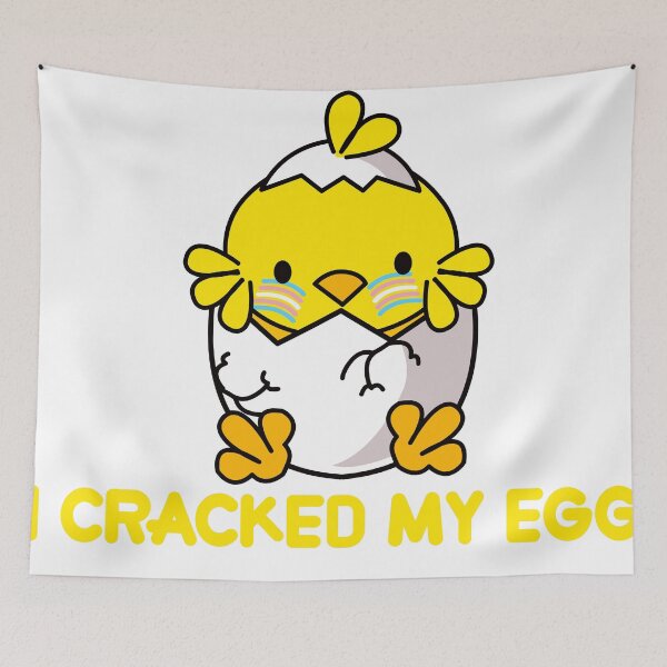 Item preview, I cracked my egg designed and sold by remerasnerdas.
