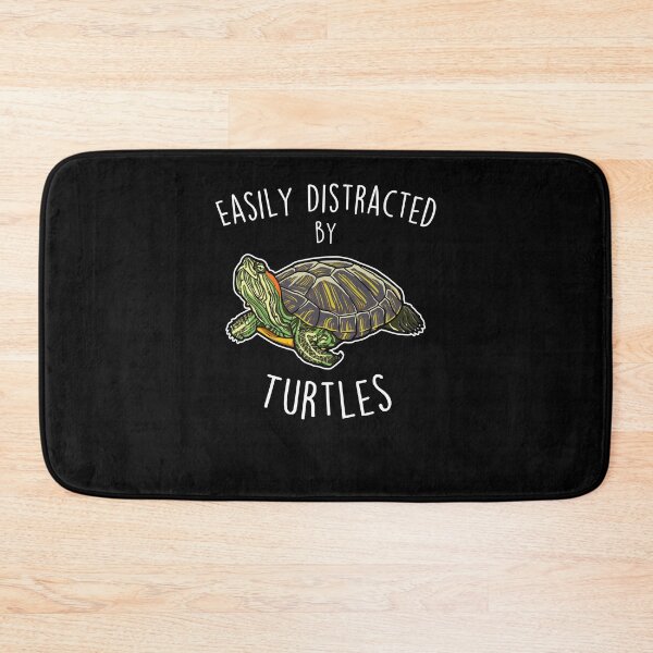 Item preview, Distracted by Turtles Red-Eared Slider Reptile designed and sold by Clara Hollins.