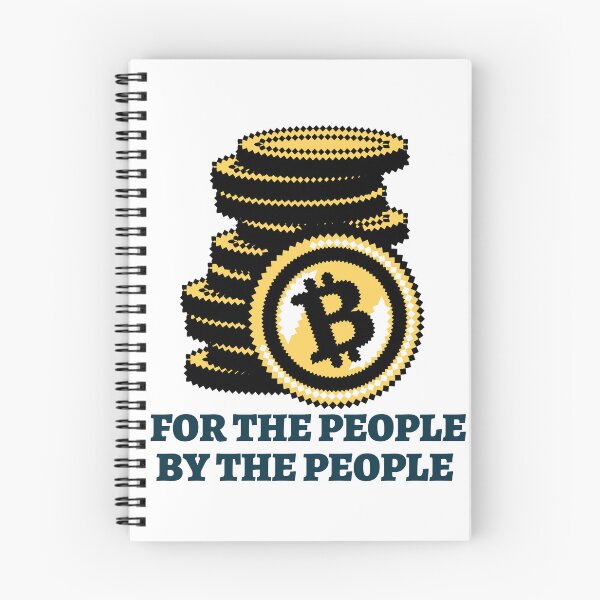 Item preview, For The People By The People Bitcoin designed and sold by Sho-Sho-Studios.