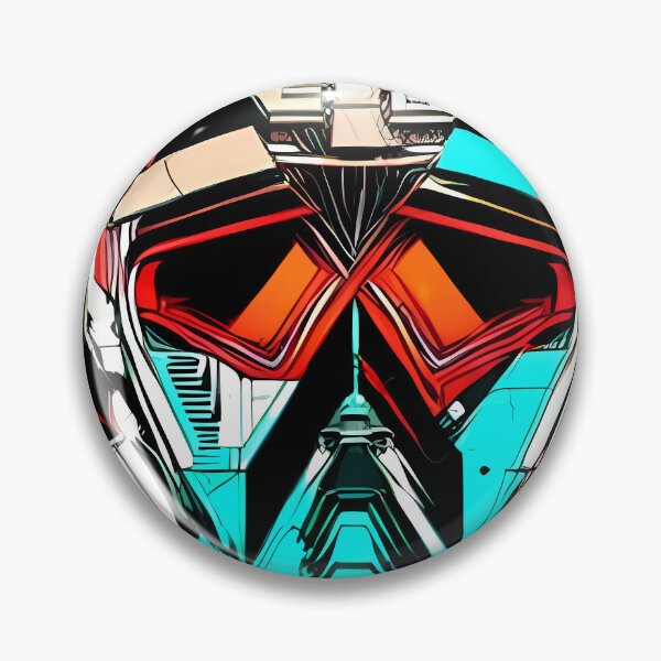 Item preview, Egyptian Scarab Beetle Cyberpunk Sticker Design: Futuristic Twist on Ancient Mythology designed and sold by Mytho Merch.
