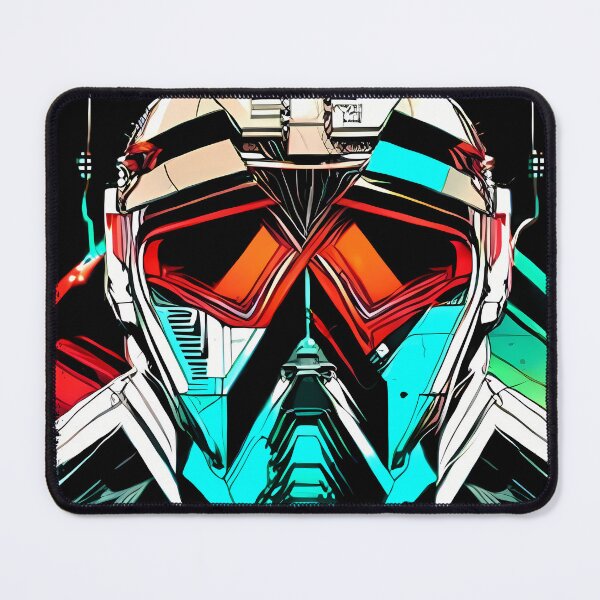 Item preview, Egyptian Scarab Beetle Cyberpunk Sticker Design: Futuristic Twist on Ancient Mythology designed and sold by Mytho Merch.