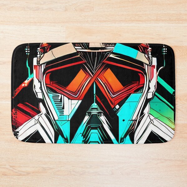 Item preview, Egyptian Scarab Beetle Cyberpunk Sticker Design: Futuristic Twist on Ancient Mythology designed and sold by Mytho Merch.