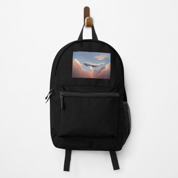 Item preview, Whale in the sky - art print designed and sold by SteampunkMoai.