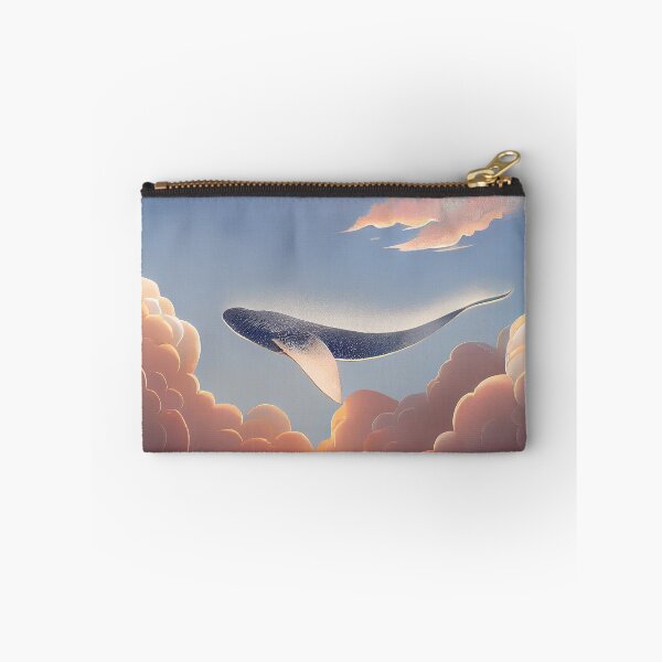 Item preview, Whale in the sky - art print designed and sold by SteampunkMoai.