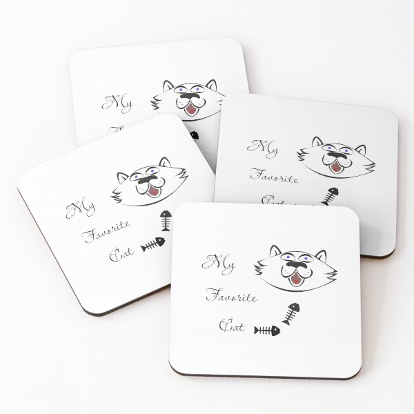 Item preview, Digital Art Hand-drawn. Fun Cat' Story. My Favorite Cat designed and sold by DigiPicStock.