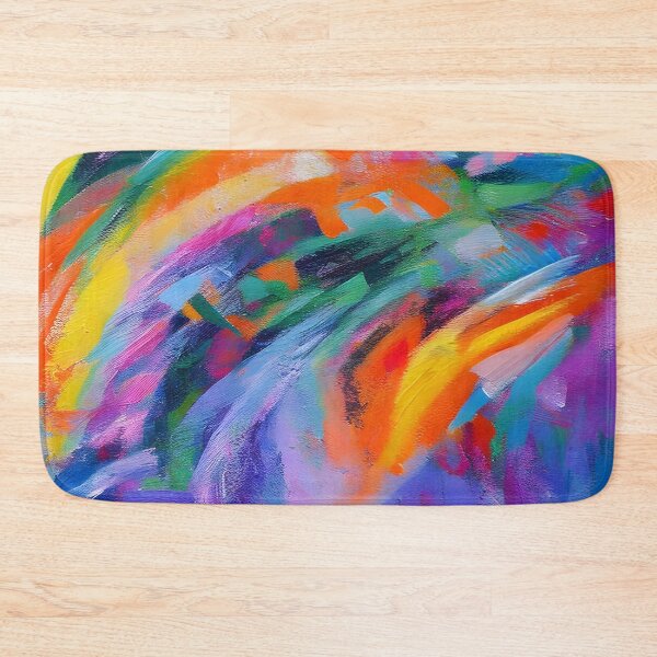 Item preview, Chromatic Symphony - Vibrant Abstract Painting designed and sold by ElLocoMus.