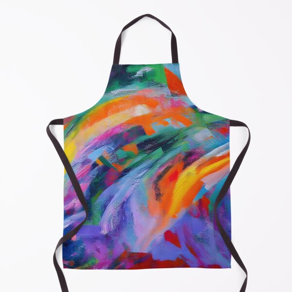 Item preview, Chromatic Symphony - Vibrant Abstract Painting designed and sold by ElLocoMus.
