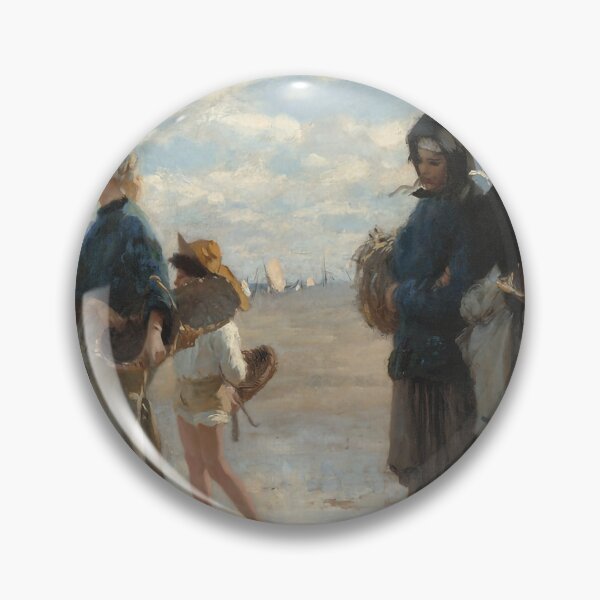 Item preview, John singer sargent En route pour la pêche Setting Out to Fish designed and sold by TeeARTHY.
