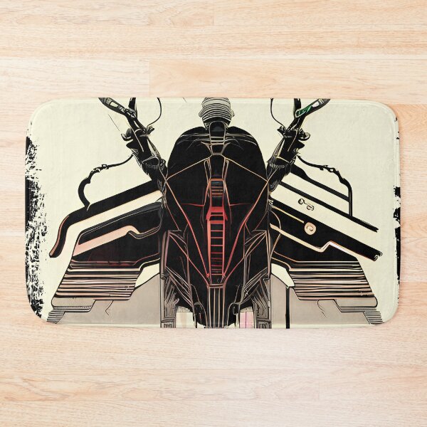 Item preview, Egyptian Scarab Beetle Cyberpunk Sticker Design: Futuristic Twist on Ancient Mythology designed and sold by Mytho Merch.