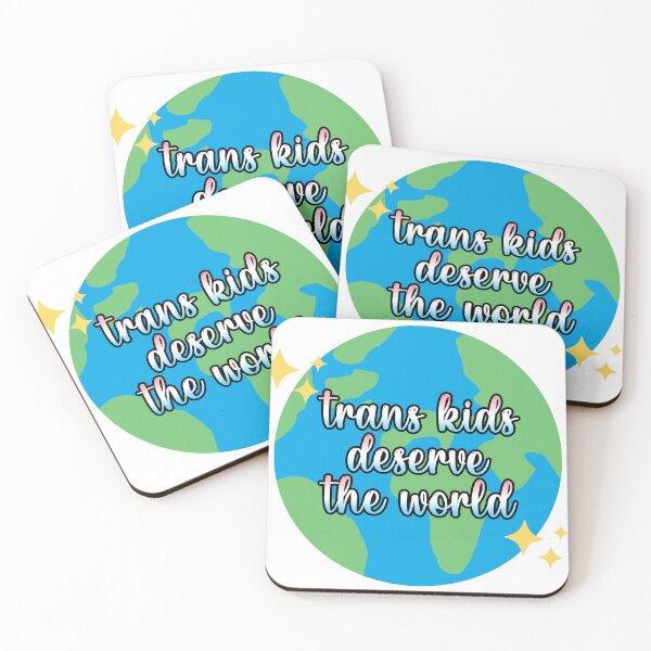 Item preview, Trans Kids Deserve the World designed and sold by blazedluv13.