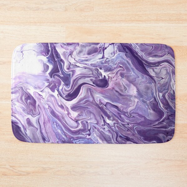 Item preview, Purple and White Swirling Marble designed and sold by Reynareyna.