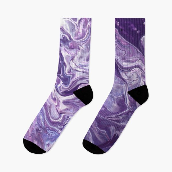 Item preview, Purple and White Swirling Marble designed and sold by Reynareyna.