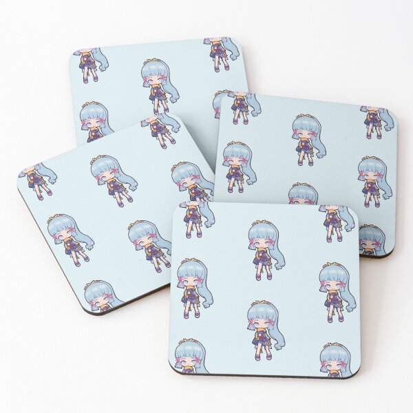 Item preview, Kamisato Ayaka Chibi - Genshin Impact designed and sold by EggvvitchArt.