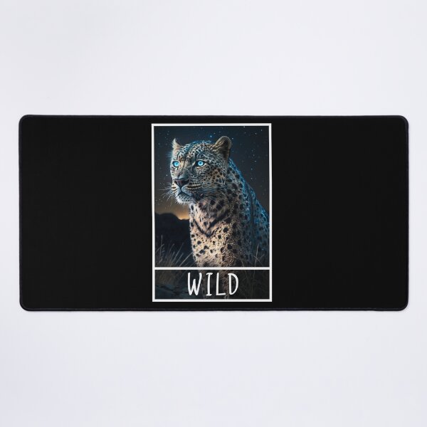 Item preview, Leopard at night WILD designed and sold by NaNaSpaceStore.