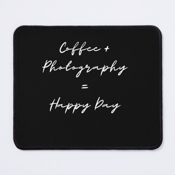 Item preview, Coffee + Photography = Happy Day designed and sold by FreeMind-Design.
