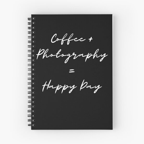 Item preview, Coffee + Photography = Happy Day designed and sold by FreeMind-Design.