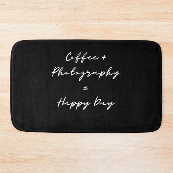 Item preview, Coffee + Photography = Happy Day designed and sold by FreeMind-Design.