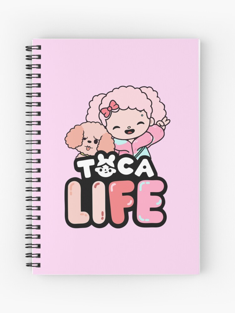 toca boca , toca life Spiral Notebook for Sale by ducany