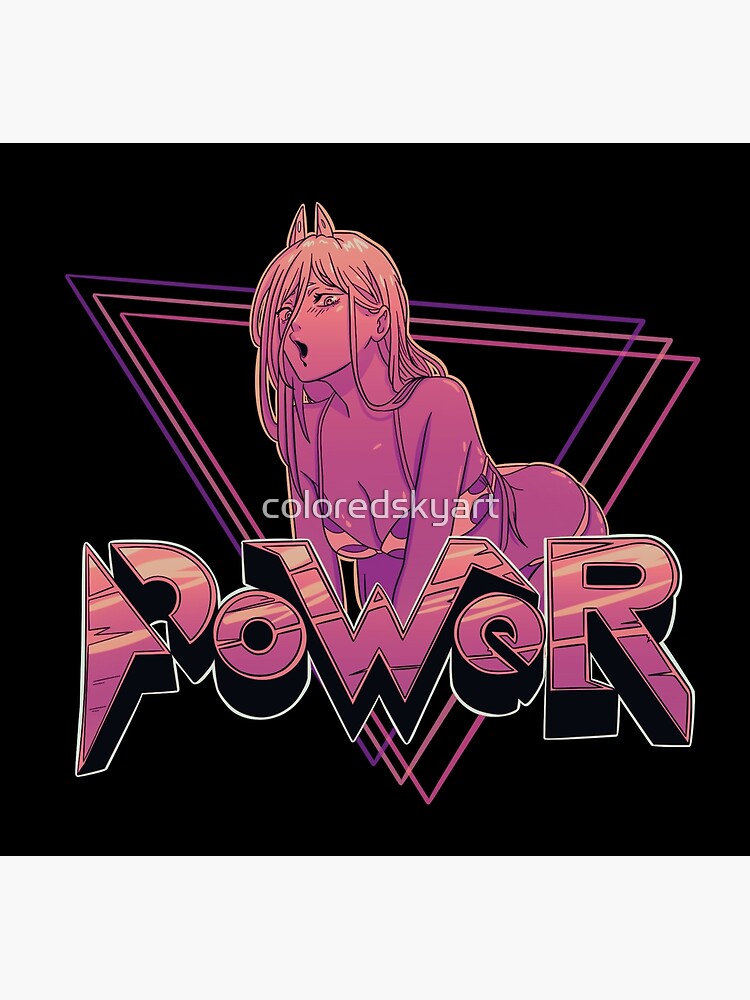 Power Art Print CSM // Anime Manga Gifts 