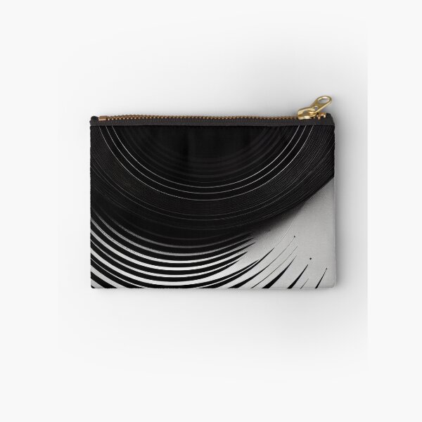 Item preview, Black & white vinyl record rippling designed and sold by artefacta.